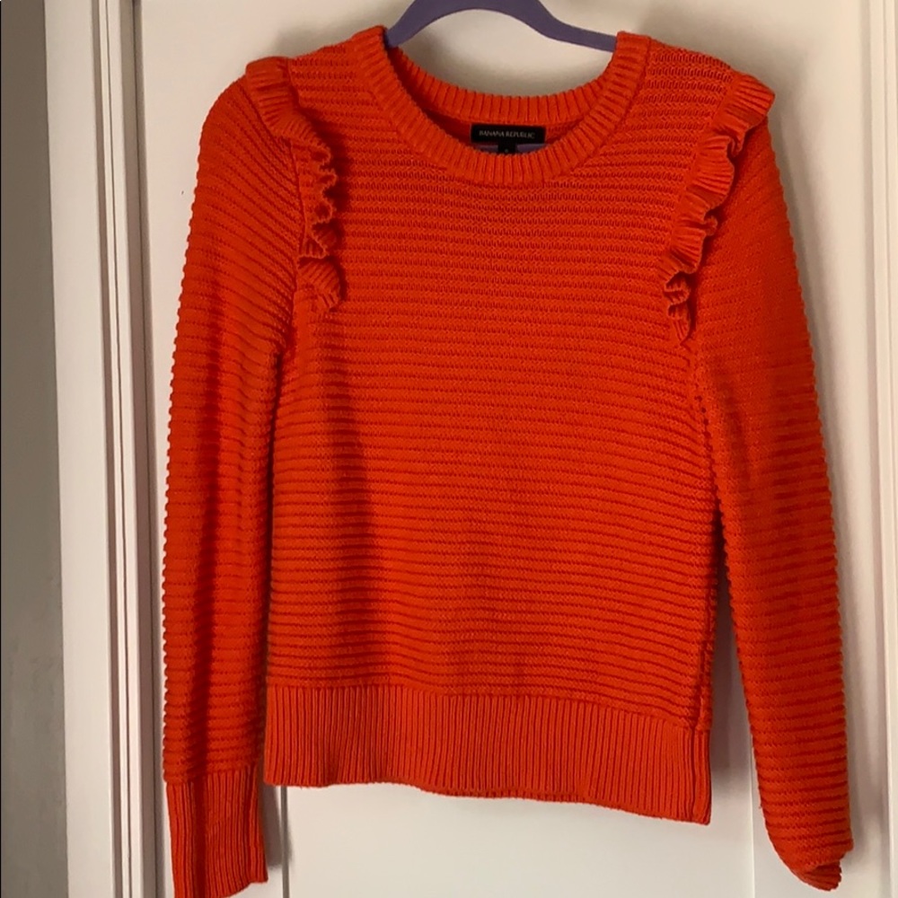 Banana Republic Orange Sweater